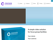 Tablet Screenshot of focus-manager.com